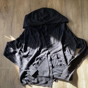 Lululemon hooded reversible cardigan